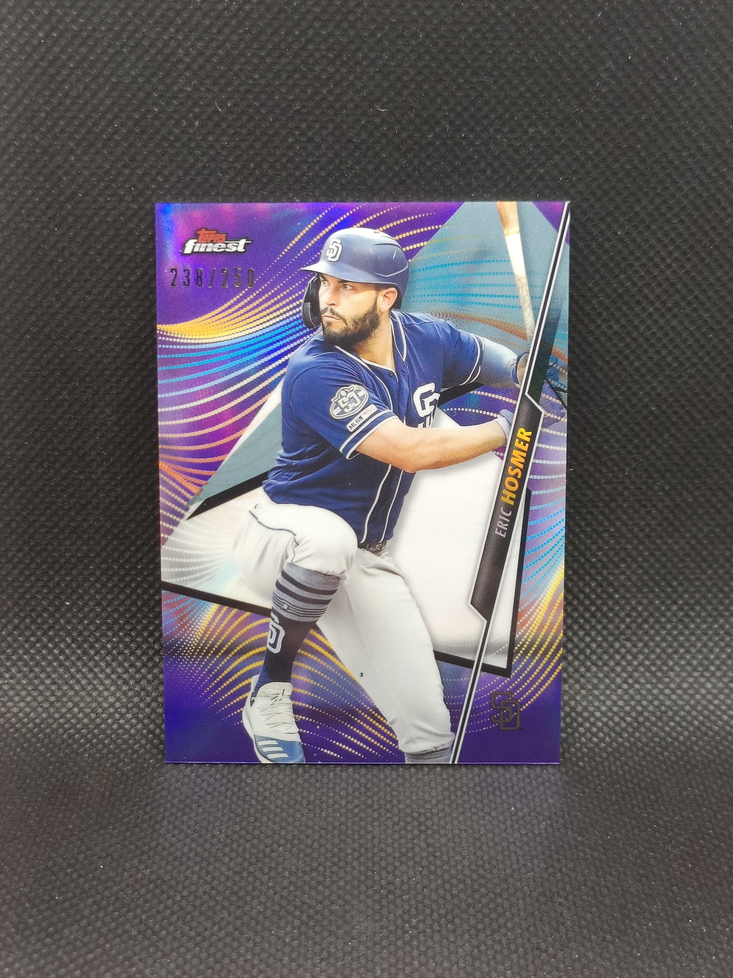 Eric Hosmer - 2020 Topps Finest Purple Refractor /250 - San Diego Padres