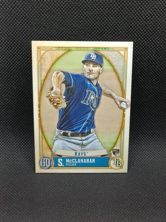 Shane McClanahan - 2021 Topps Gypsy Queen Rookie - Tampa Bay Rays