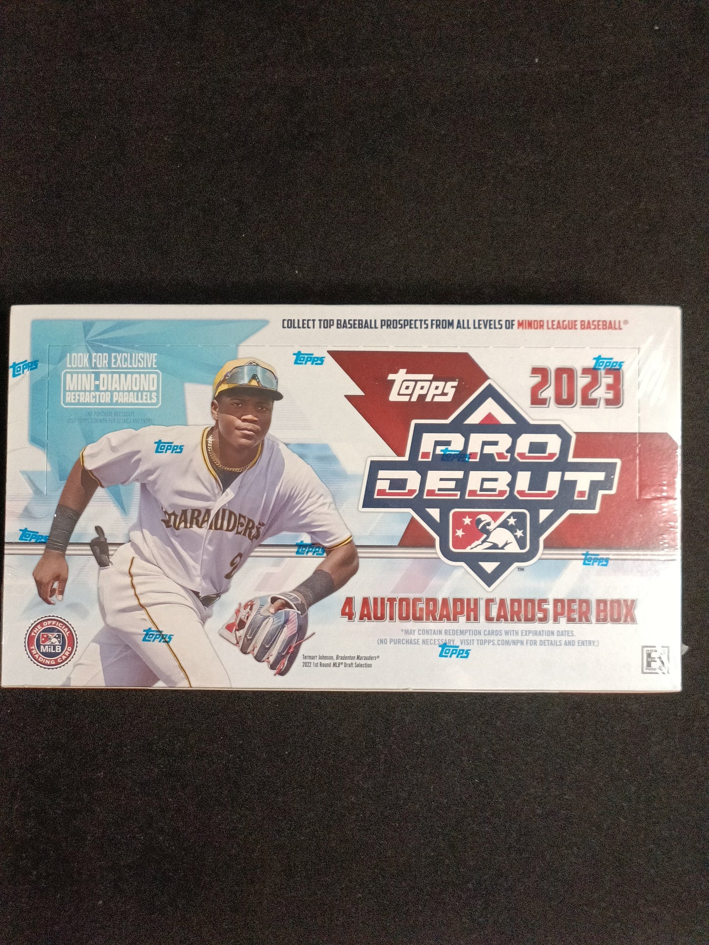 2023 Topps Pro Debut Baseball Hobby Box - 4 Autos