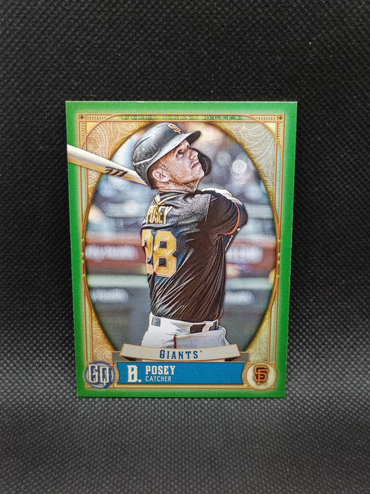 Buster Posey - 2021 Topps Gypsy Queen Green - San Francisco Giants