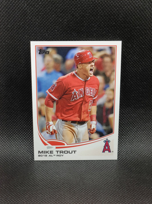 Mike Trout - 2013 Topps Series Two AL Rookie Of The Year - LA Angels