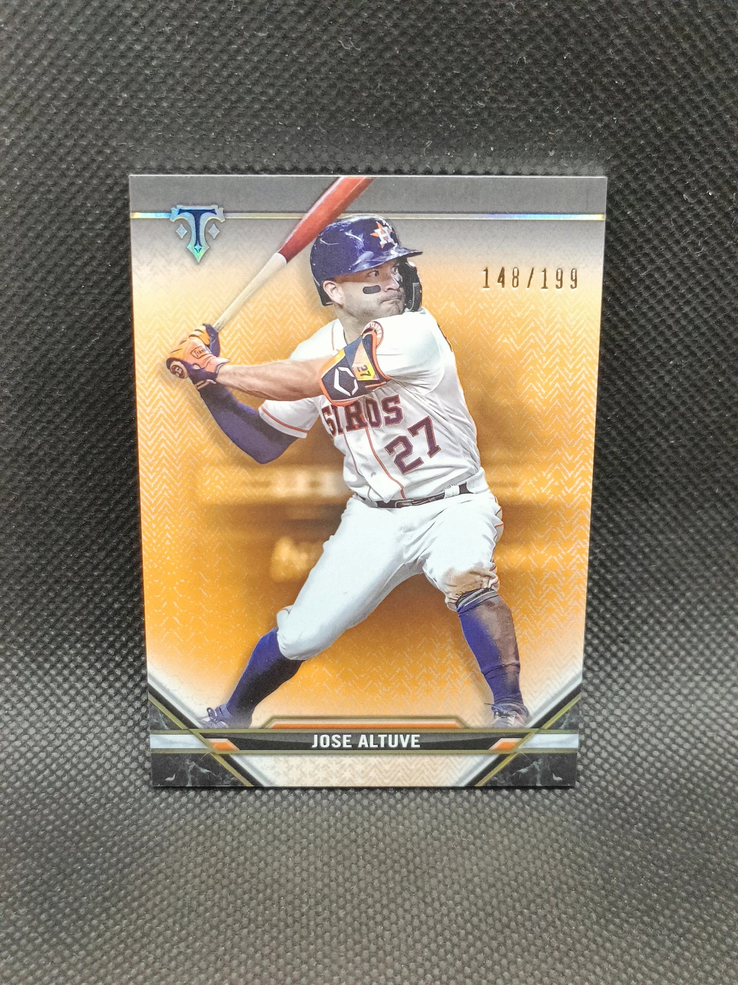 Jose Altuve - 2021 Topps Triple Threads Amber /199 - Houston Astros