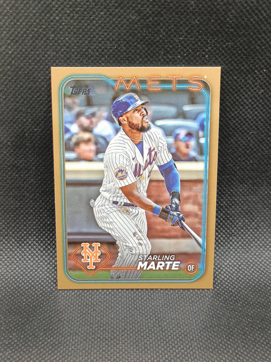 Starling Marte - 2024 Topps Series One Gold /2024 - New York Mets