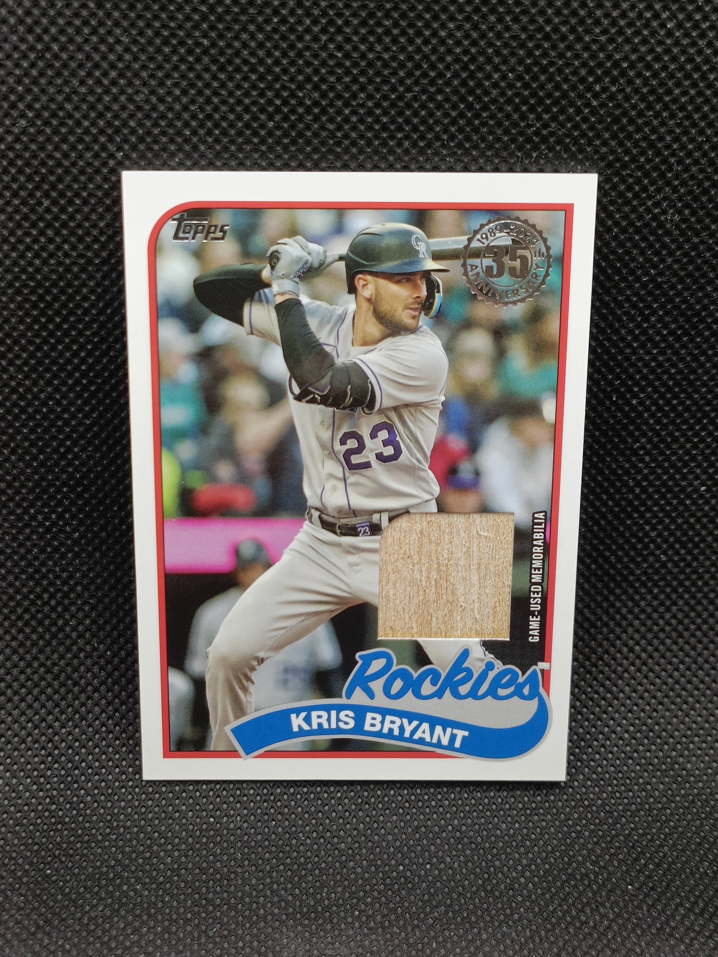 Kris Bryant - 2024 Topps Series One 1989 Relic - Colorado Rockies