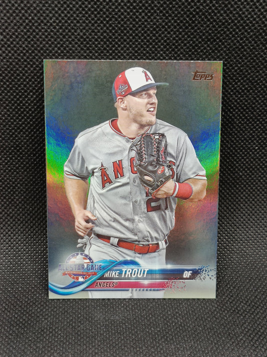 Mike Trout - 2018 Topps Update Series Rainbow Foil - LA Angels