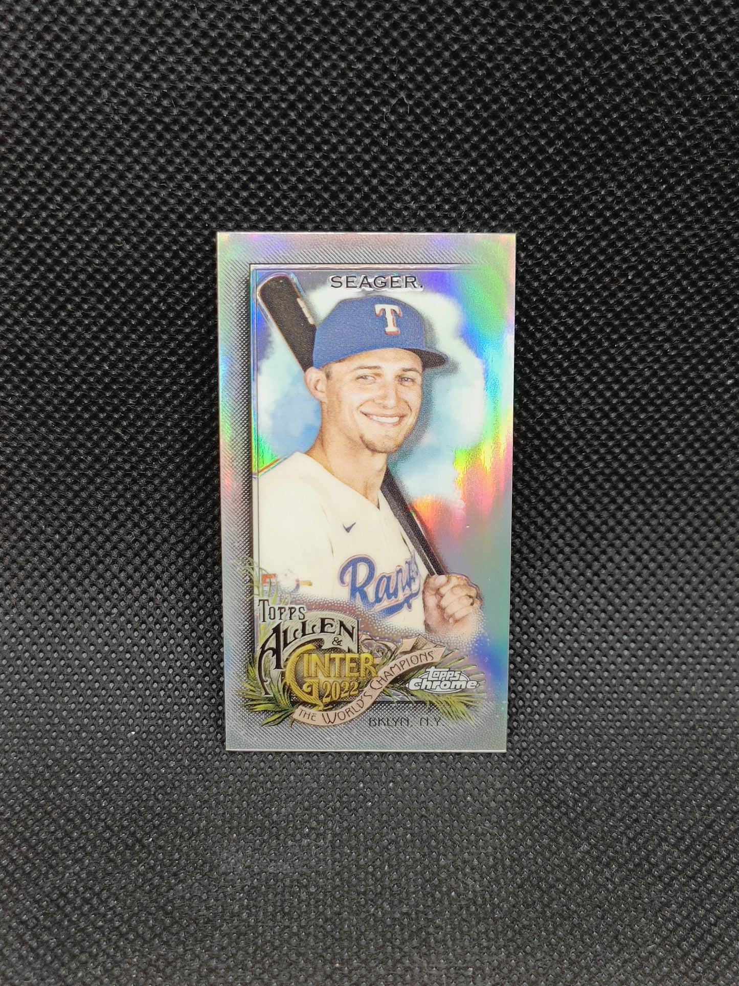 Corey Seager - 2022 Allen & Ginter Chrome Mini - Texas Rangers