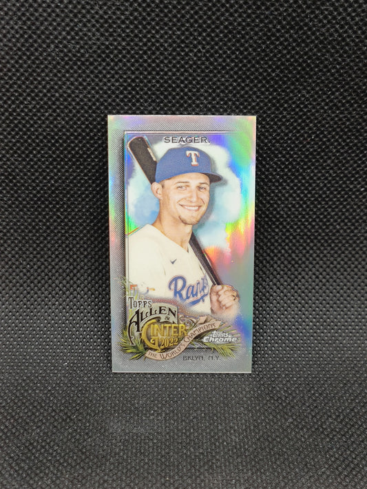 Corey Seager - 2022 Allen & Ginter Chrome Mini - Texas Rangers