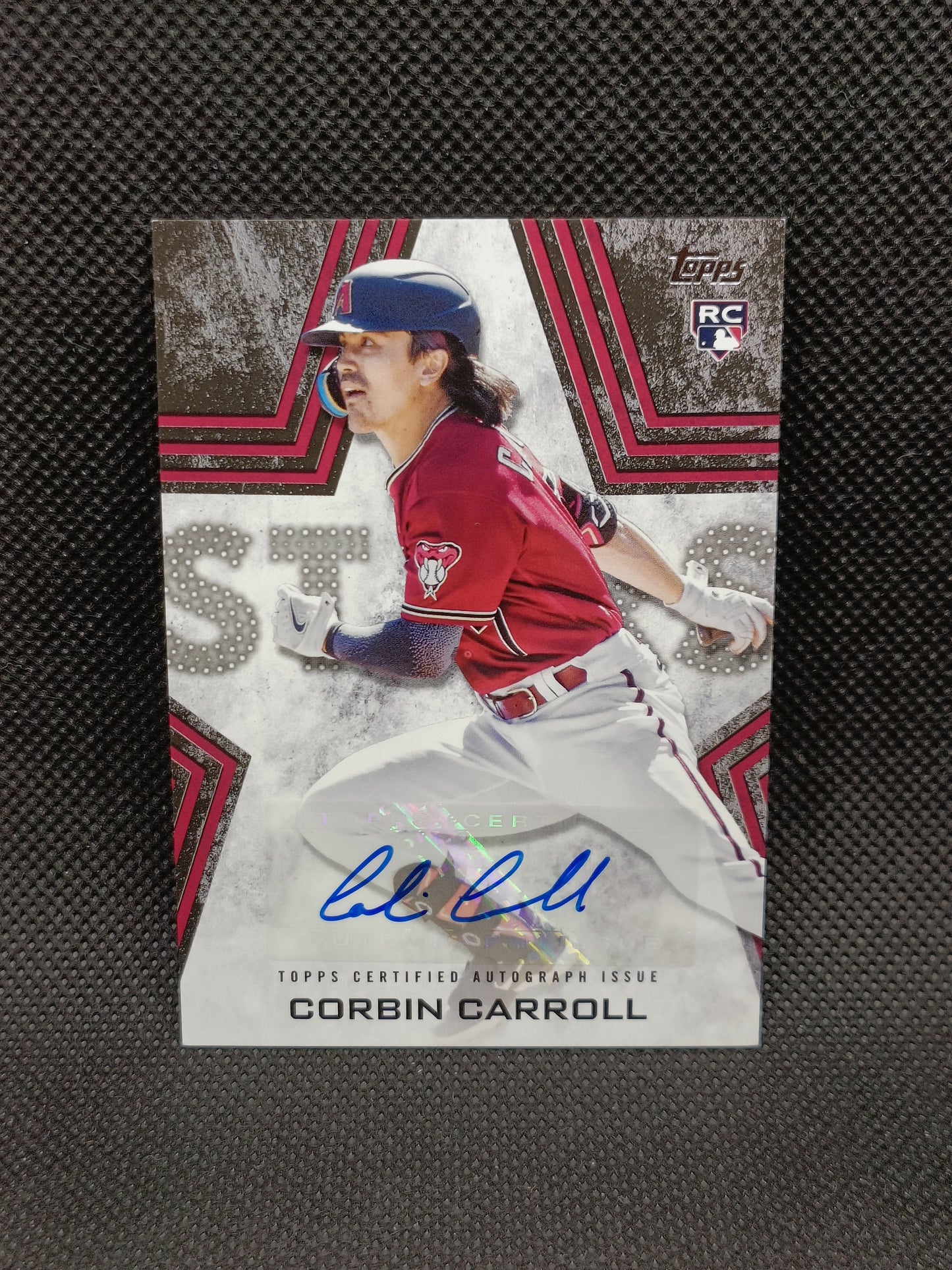 Corbin Carroll - 2023 Topps Update Series Baseball Stars Rookie Auto Black /199 - Arizona Diamondbacks