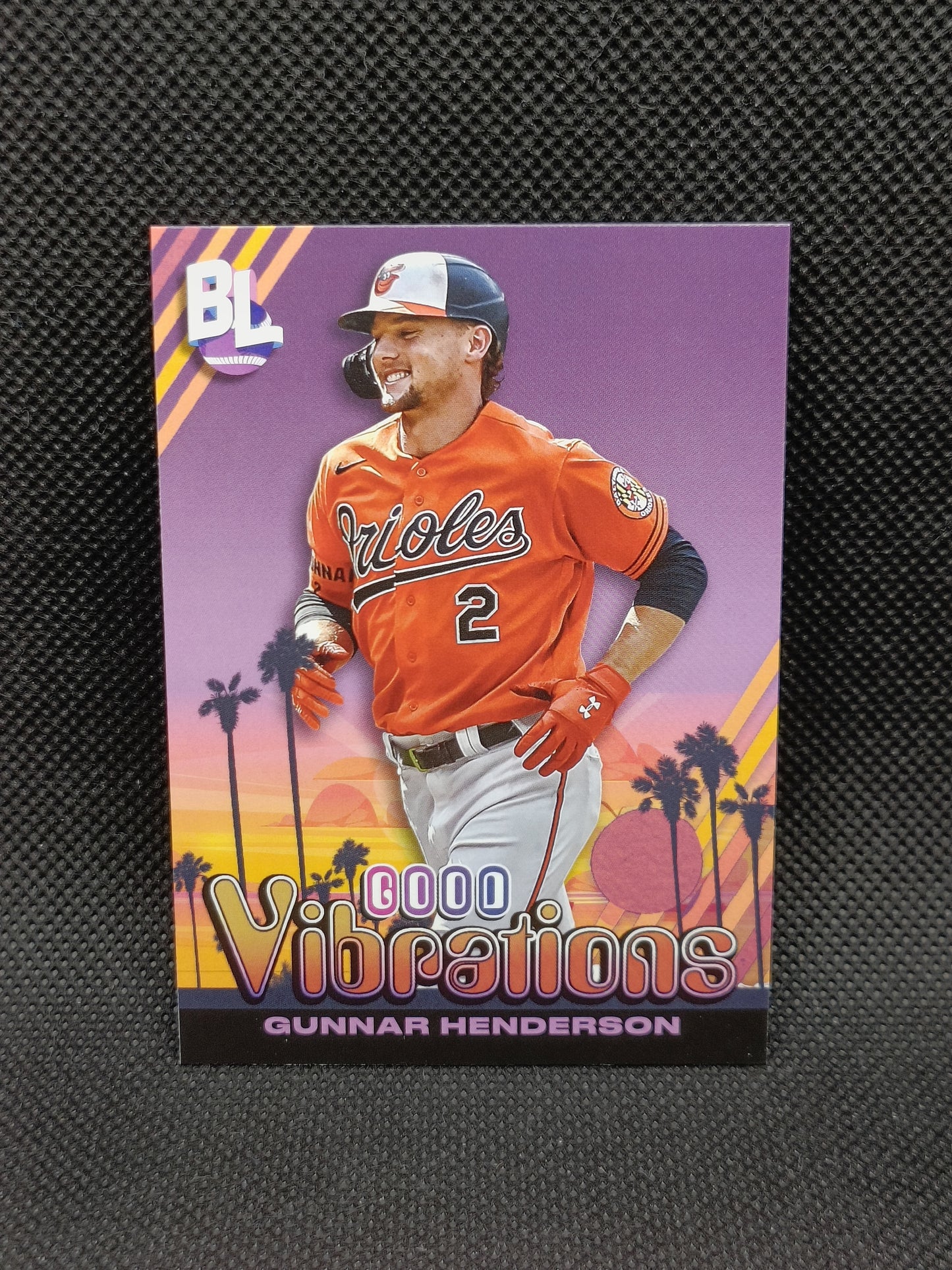 Gunnar Henderson - 2024 Topps Big League Good Vibrations Insert - Baltimore Orioles