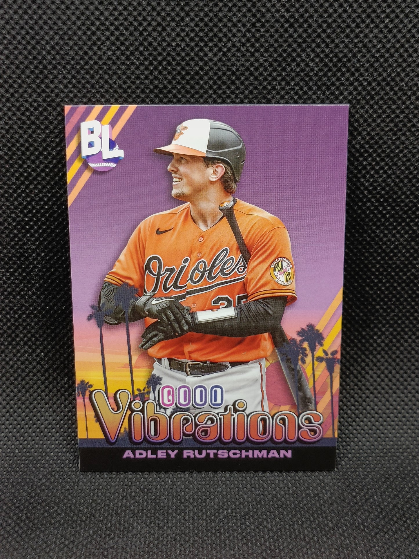 Adley Rutschman - 2024 Topps Big League Good Vibrations Insert - Baltimore Orioles