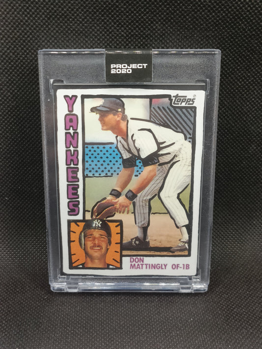 Don Mattingly - Topps Project 2020 Joshua Vides - Print Run 3,550 - New York Yankees