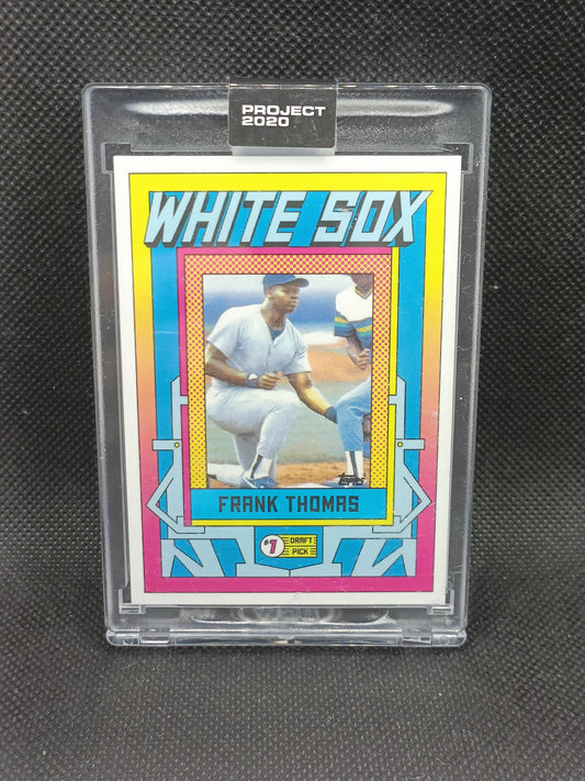 Frank Thomas - Topps Project 2020 Grotesk - Print Run 1,802 - Chicago White Sox