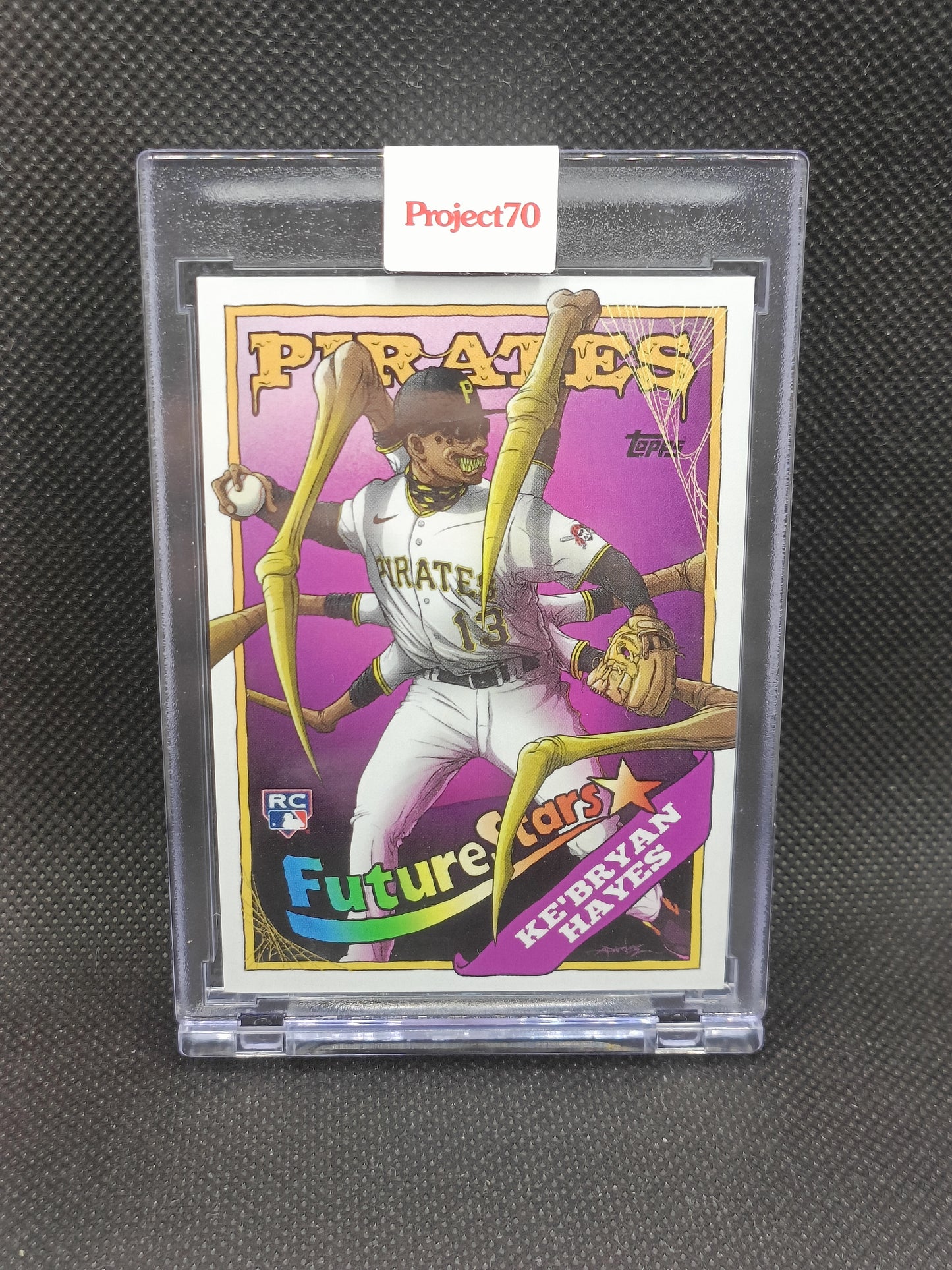 Ke'Bryan Hayes - Topps Project 70 Alex Pardee - Print Run 11,237 - Pittsburgh Pirates