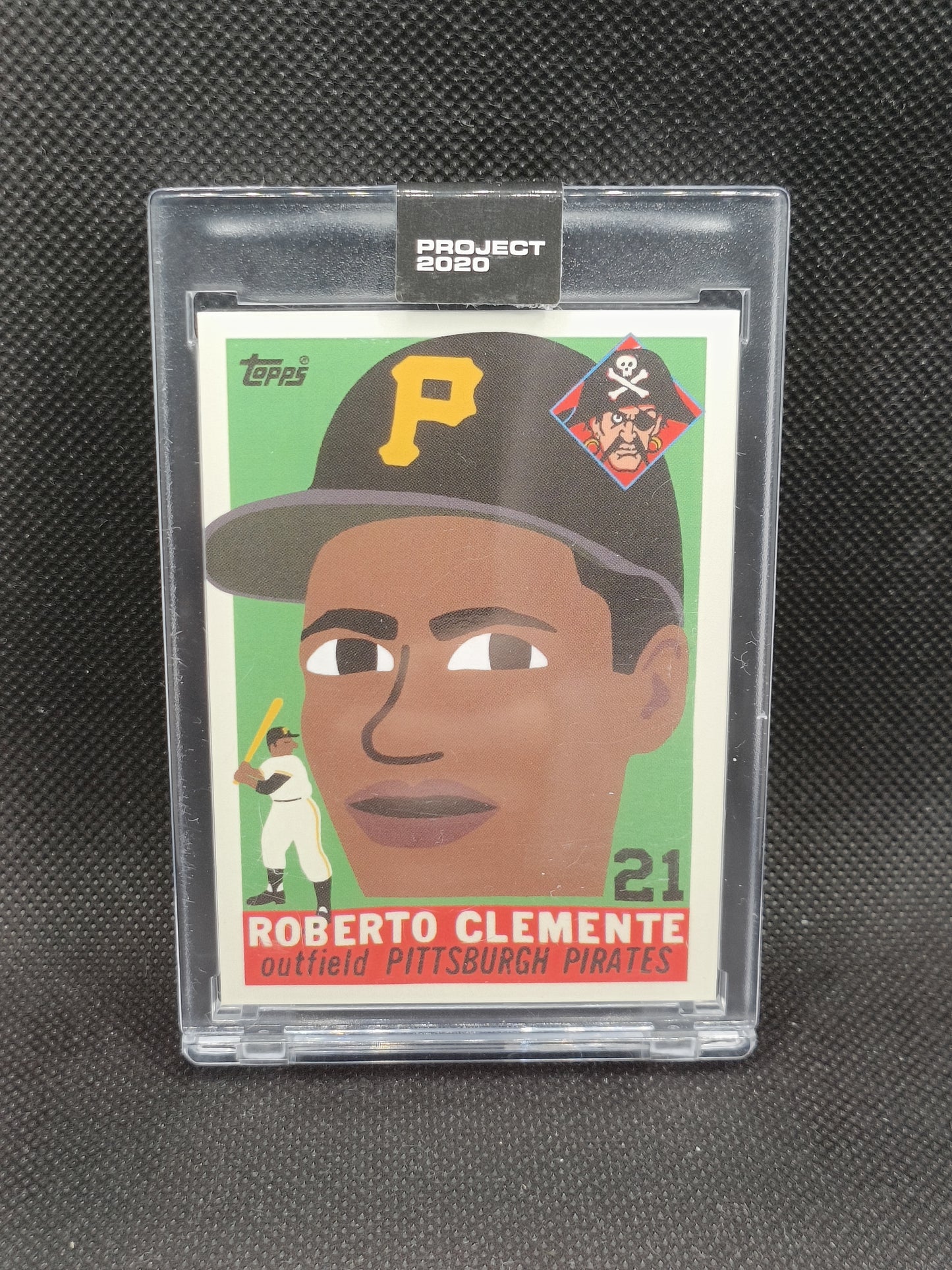 Roberto Clemente - Topps Project 2020 Keith Shore - Print Run 3,592 - Pittsburgh Pirates