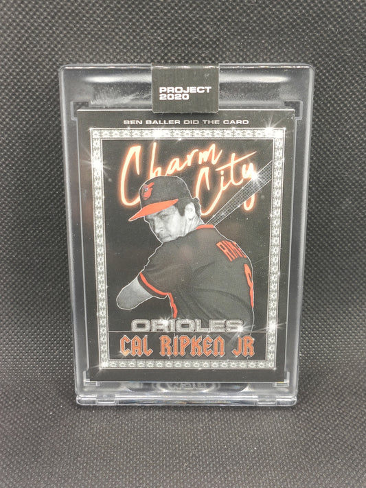 Cal Ripken Jr - Topps Project 2020 Ben Baller - Print Run 36,466 - Baltimore Orioles