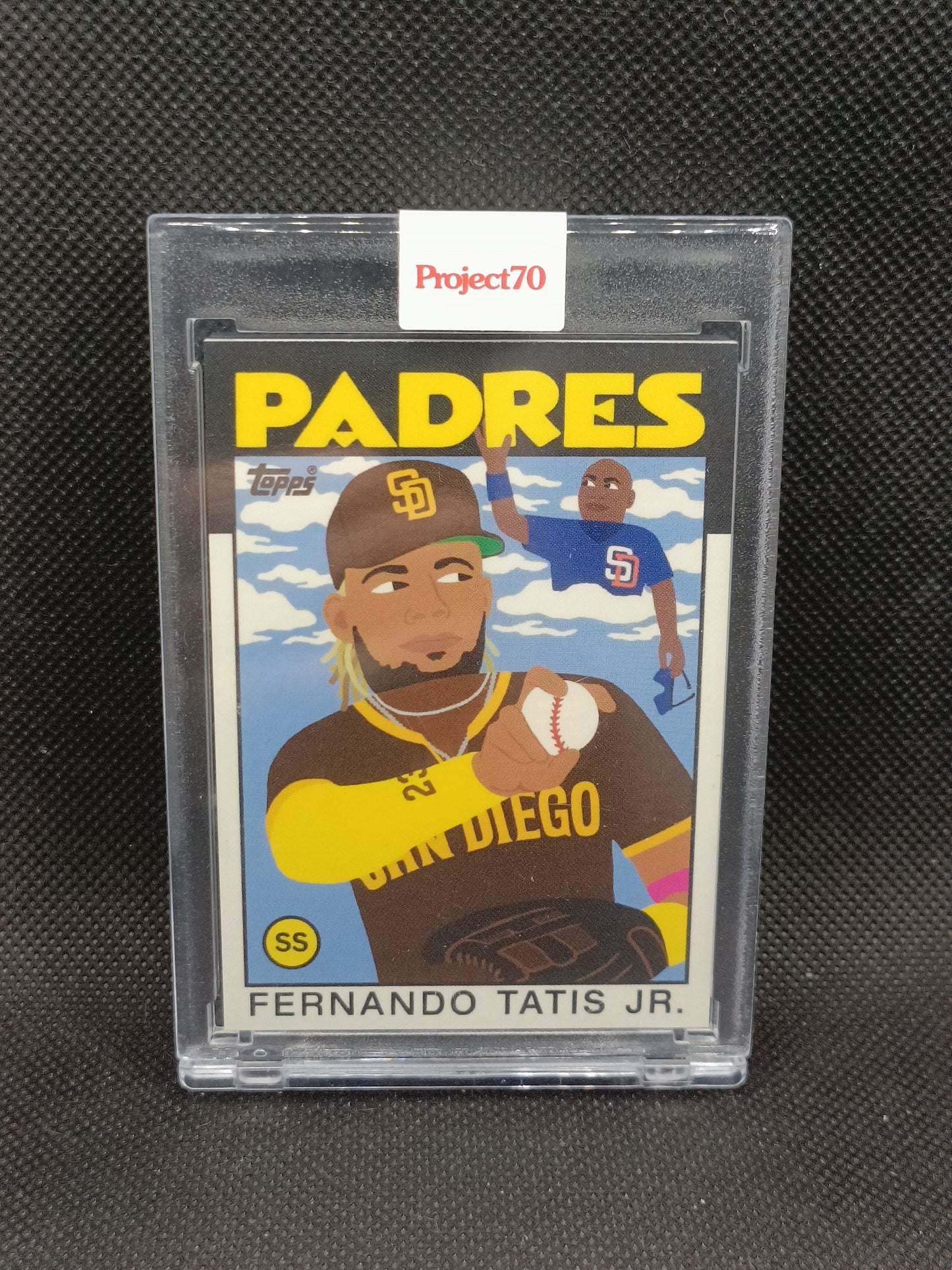 Fernando Tatis Jr - Topps Project 70 Keith Shore - Print Run 9,884 - San Diego Padres