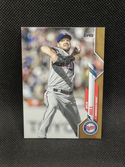 Rich Hill - 2020 Topps Update Series Gold /2020 - Minnesota Twins