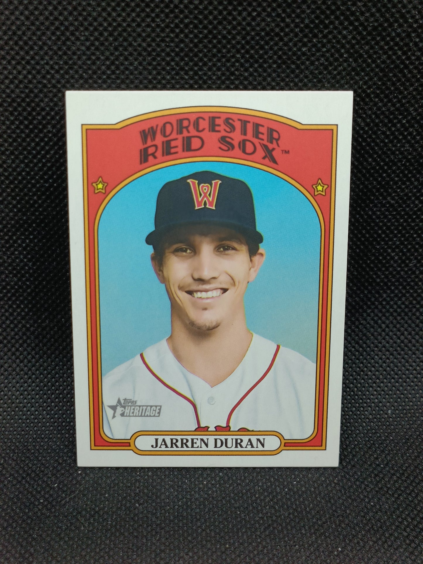 Jarren Duran - 2021 Topps Heritage Minor League - Boston Red Sox