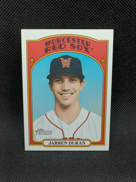 Jarren Duran - 2021 Topps Heritage Minor League - Boston Red Sox