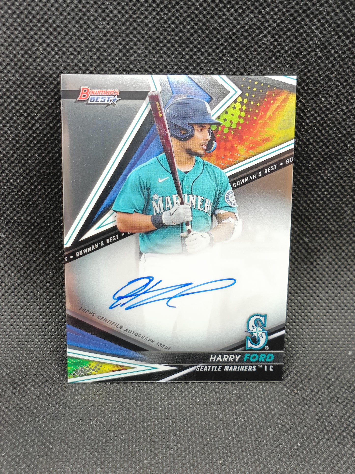 Harry Ford - 2022 Bowman's Best Auto - Seattle Mariners