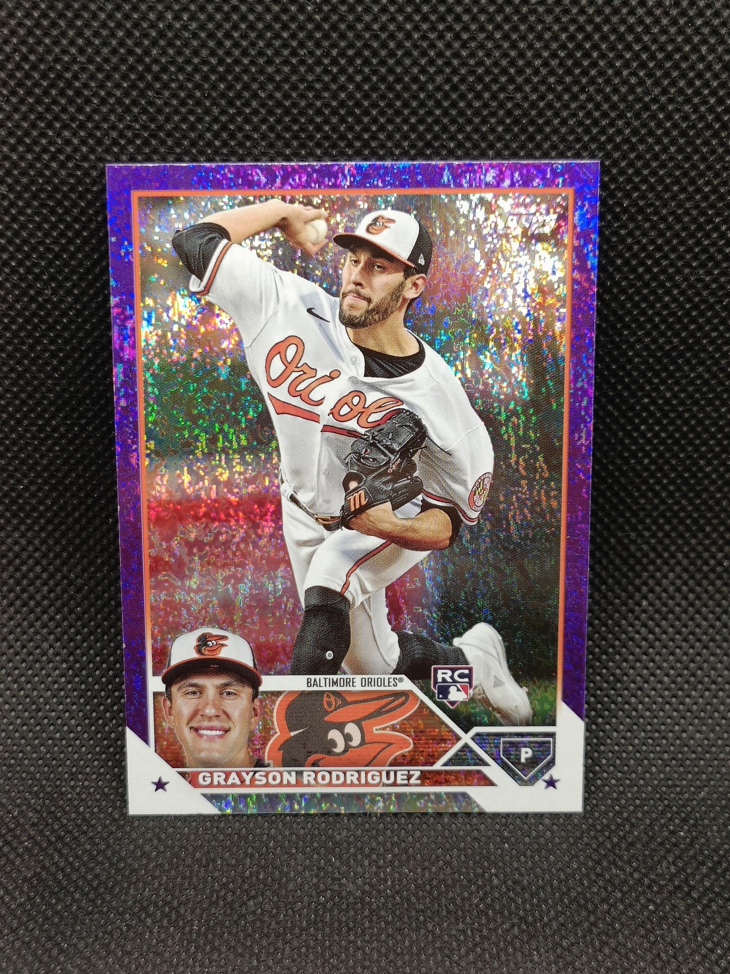 Grayson Rodriguez - 2023 Topps Update Series Rookie Purple Foil /799 - Baltimore Orioles