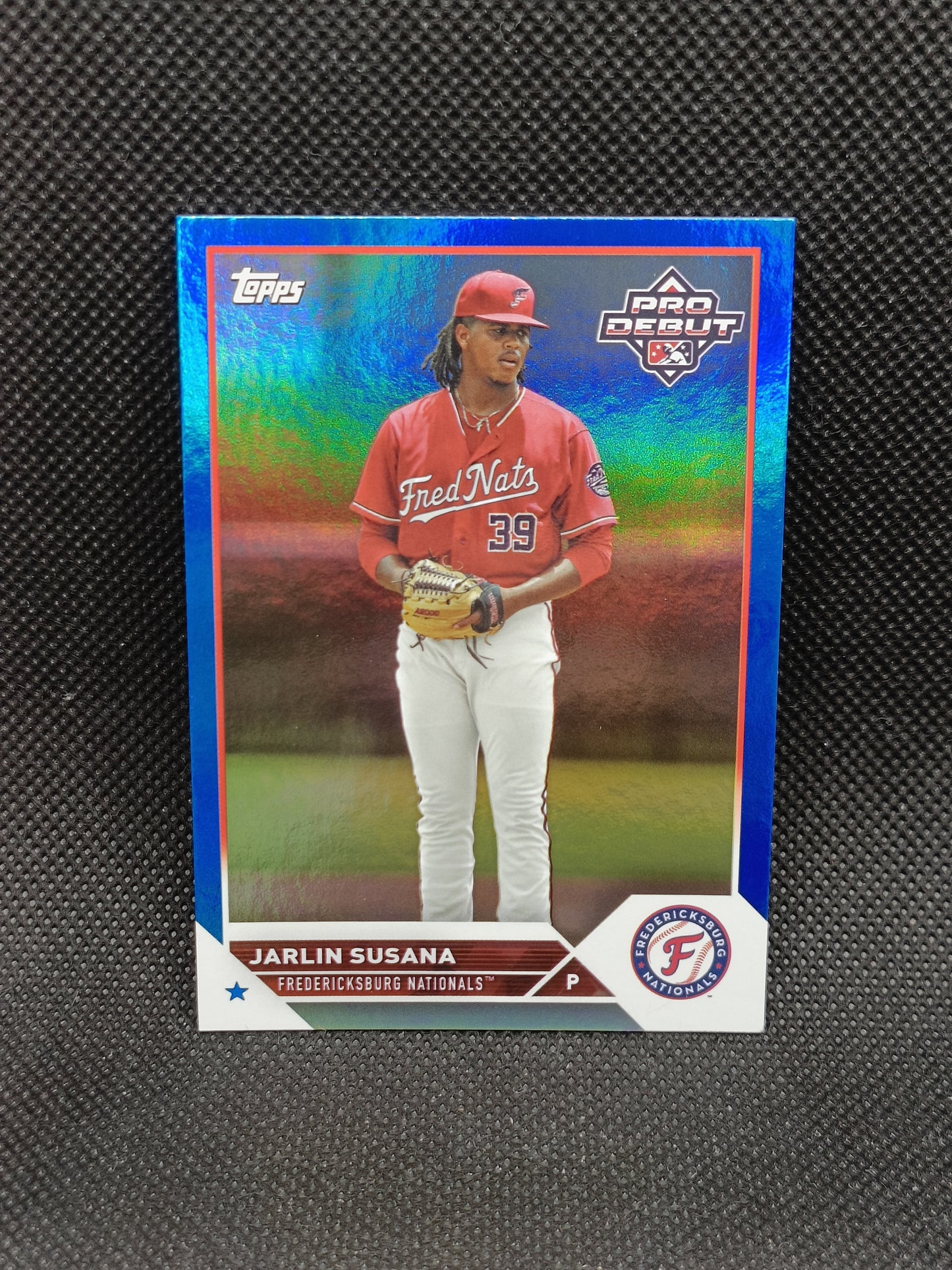 Jarlin Susana - 2023 Topps Pro Debut Blue Foil /150 - Washington Nationals