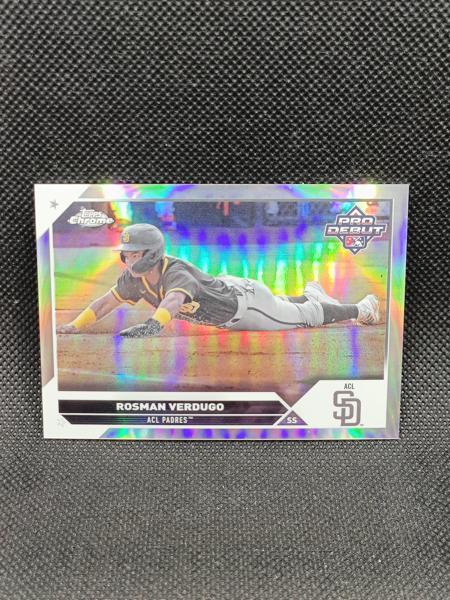 Rosman Verdugo - 2023 Topps Pro Debut Chrome Refractor /99 - San Diego Padres