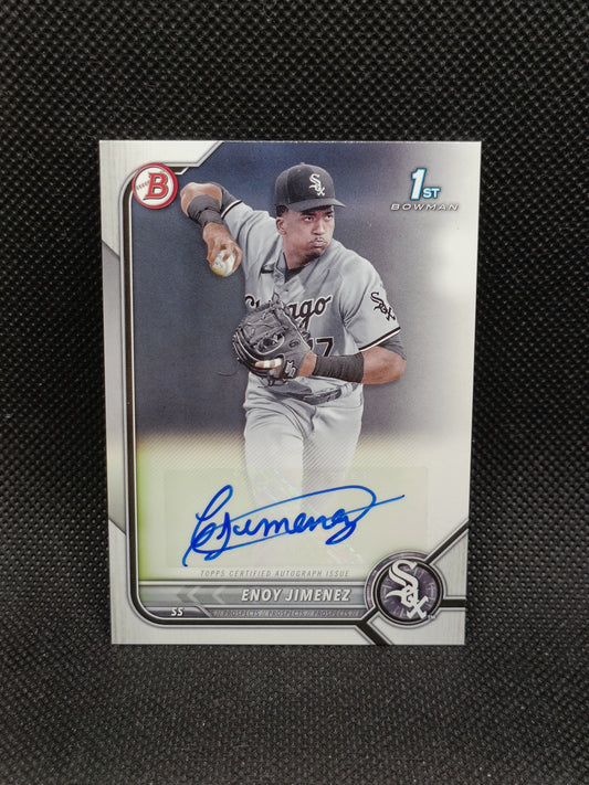 Enoy Jimenez - 2022 Bowman 1st Bowman Auto - Chicago White Sox