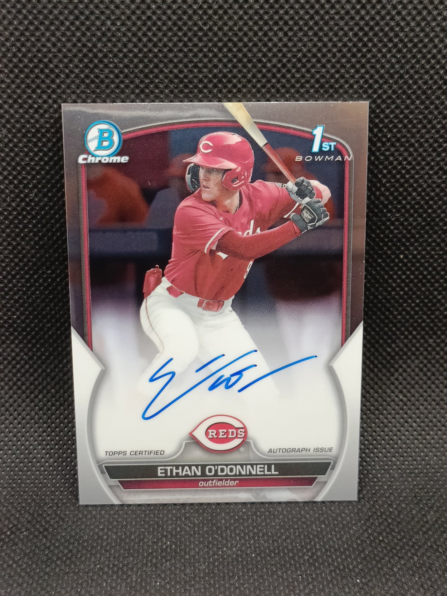 Ethan O'Donnell - 2023 Bowman Draft 1st Bowman Chrome Auto - Cincinnati Reds