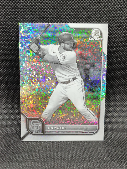 Joey Bart - 2022 Bowman Chrome Black & White Mini Diamond Refractor /199 - San Francisco Giants