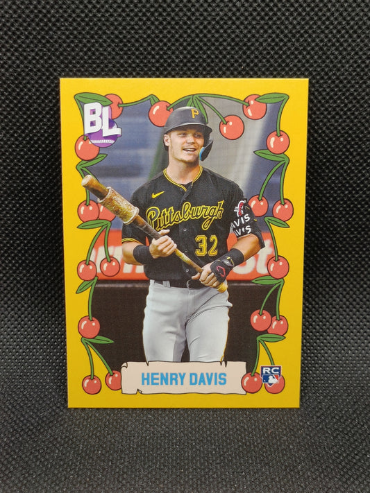 Henry Davis - 2024 Topps Big League Rookie Big Leaguer Insert - Pittsburgh Pirates