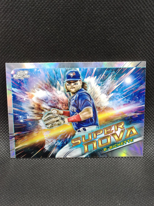 Bo Bichette - 2023 Topps Cosmic Chrome Supernova Case Hit - Toronto Blue Jays