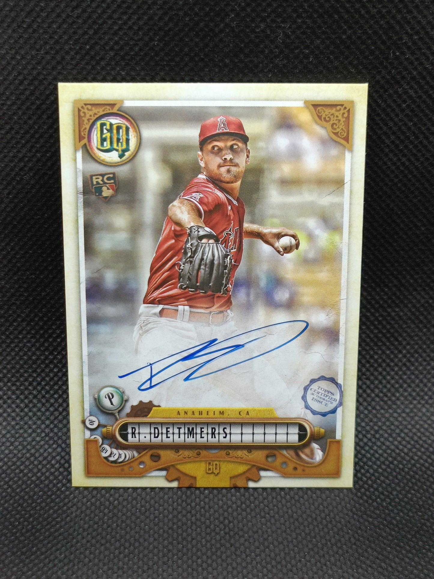 Reid Detmers - 2022 Topps Gypsy Queen Rookie Auto - LA Angels