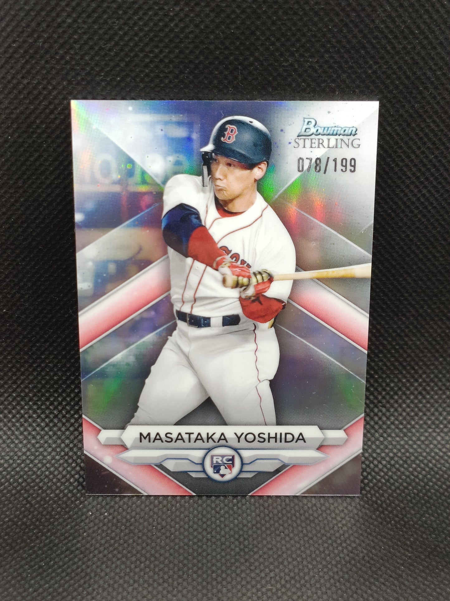 Masataka Yoshida - 2023 Bowman Sterling Rookie Refractor /199 - Boston Red Sox