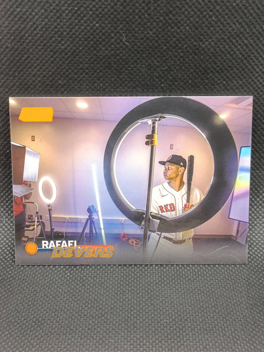 Rafael Devers - 2023 Topps Stadium Club Orange Foil /199 - Boston Red Sox