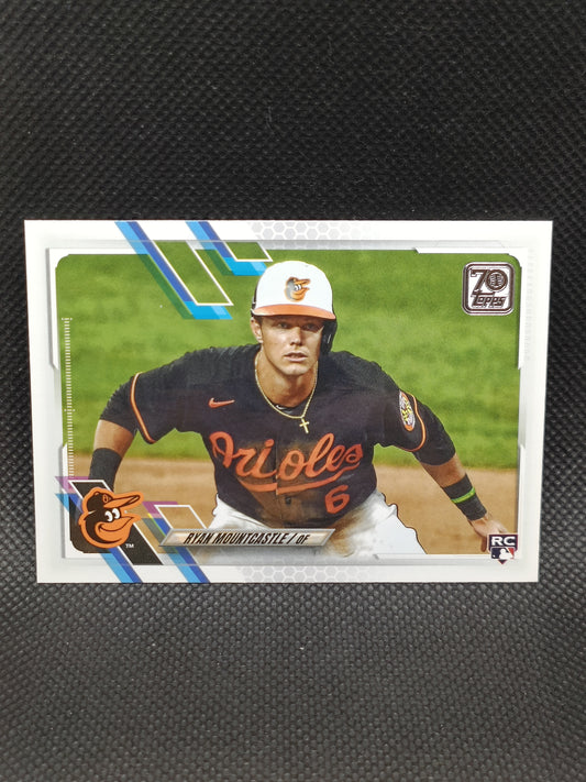 Ryan Mountcastle - 2021 Topps Series 1 Rookie SP Image Variation - Baltimore Orioles