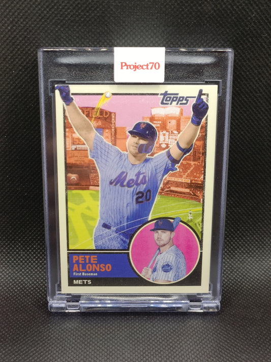 Pete Alonso - Topps Project 70 New York Nico - Print Run 1,903 - New York Mets