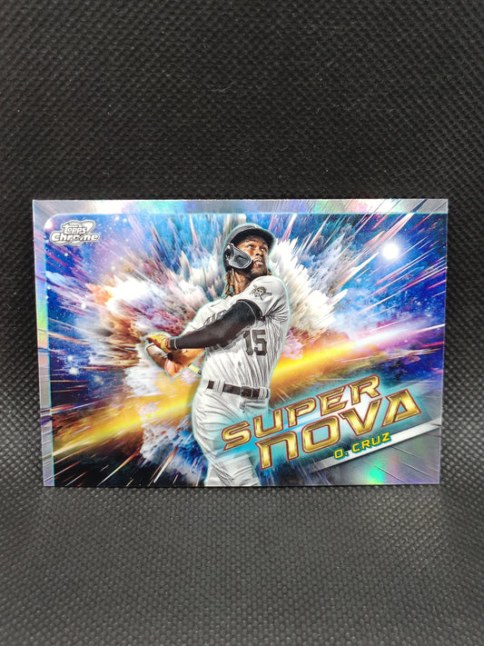 Oneil Cruz - 2023 Topps Cosmic Chrome Supernova Case Hit - Pittsburgh Pirates