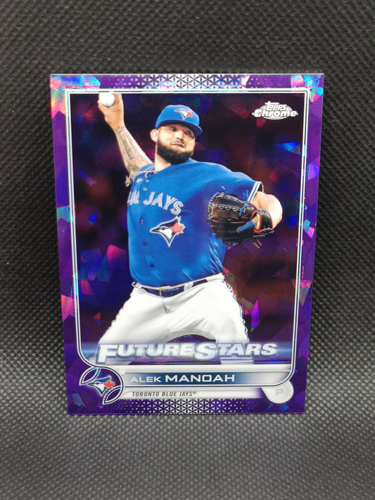 Alek Manoah - 2022 Topps Chrome Sapphire Purple /10 - Toronto Blue Jays