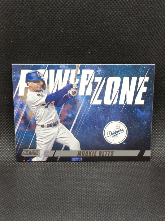 Mookie Betts - 2022 Topps Stadium Club Power Zone Insert - LA Dodgers