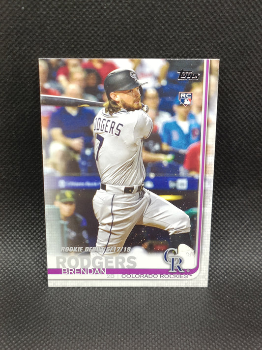 Brendan Rogers - 2019 Topps Update Series Rookie Debut - Colorado Rockies