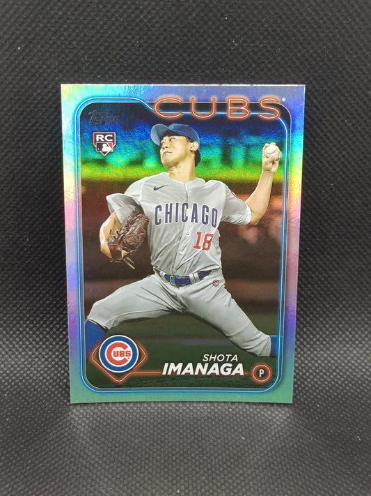 Shota Imanaga - 2024 Topps Series 2 Rookie Rainbow Foil - Chicago Cubs