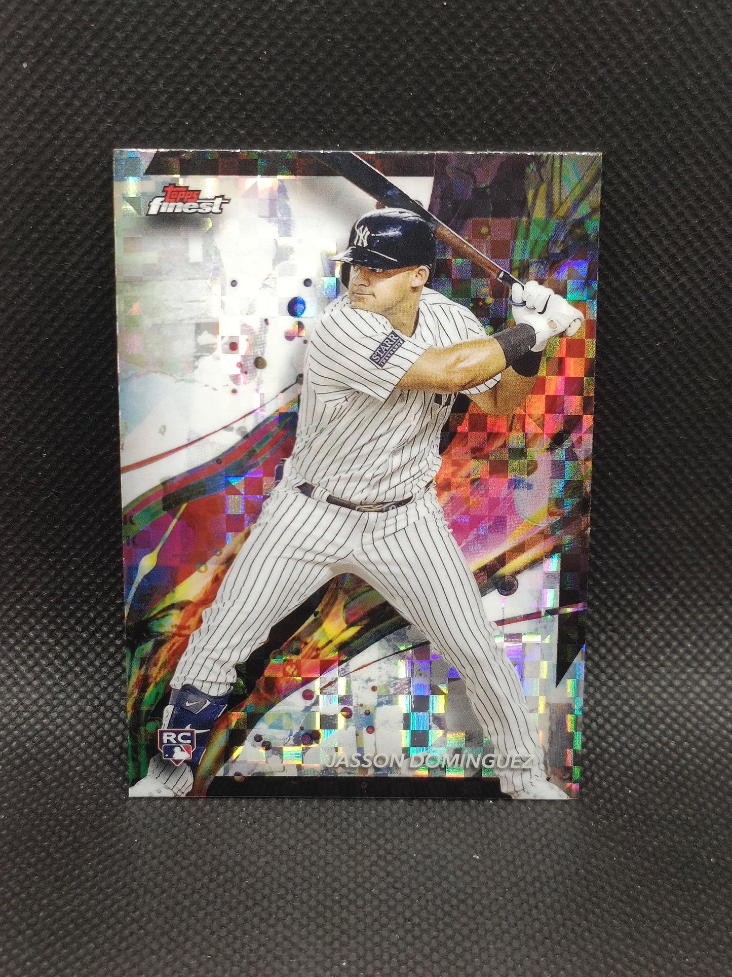 Jasson Dominguez - 2024 Topps Finest Rookie Checkerboard Refractor - New York Yankees