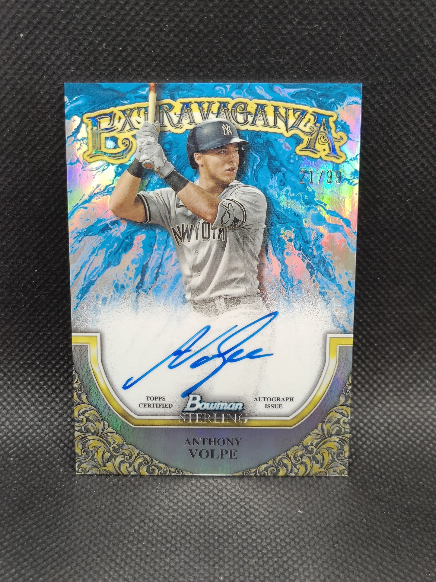 Anthony Volpe - 2024 Bowman Sterling Extravaganza Auto /99 - New York Yankees