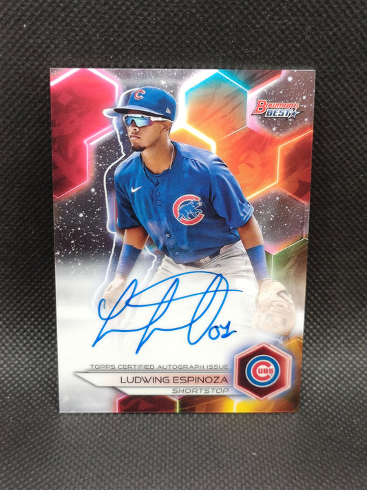 Ludwing Espinoza - 2023 Bowman's Best Auto - Chicago Cubs