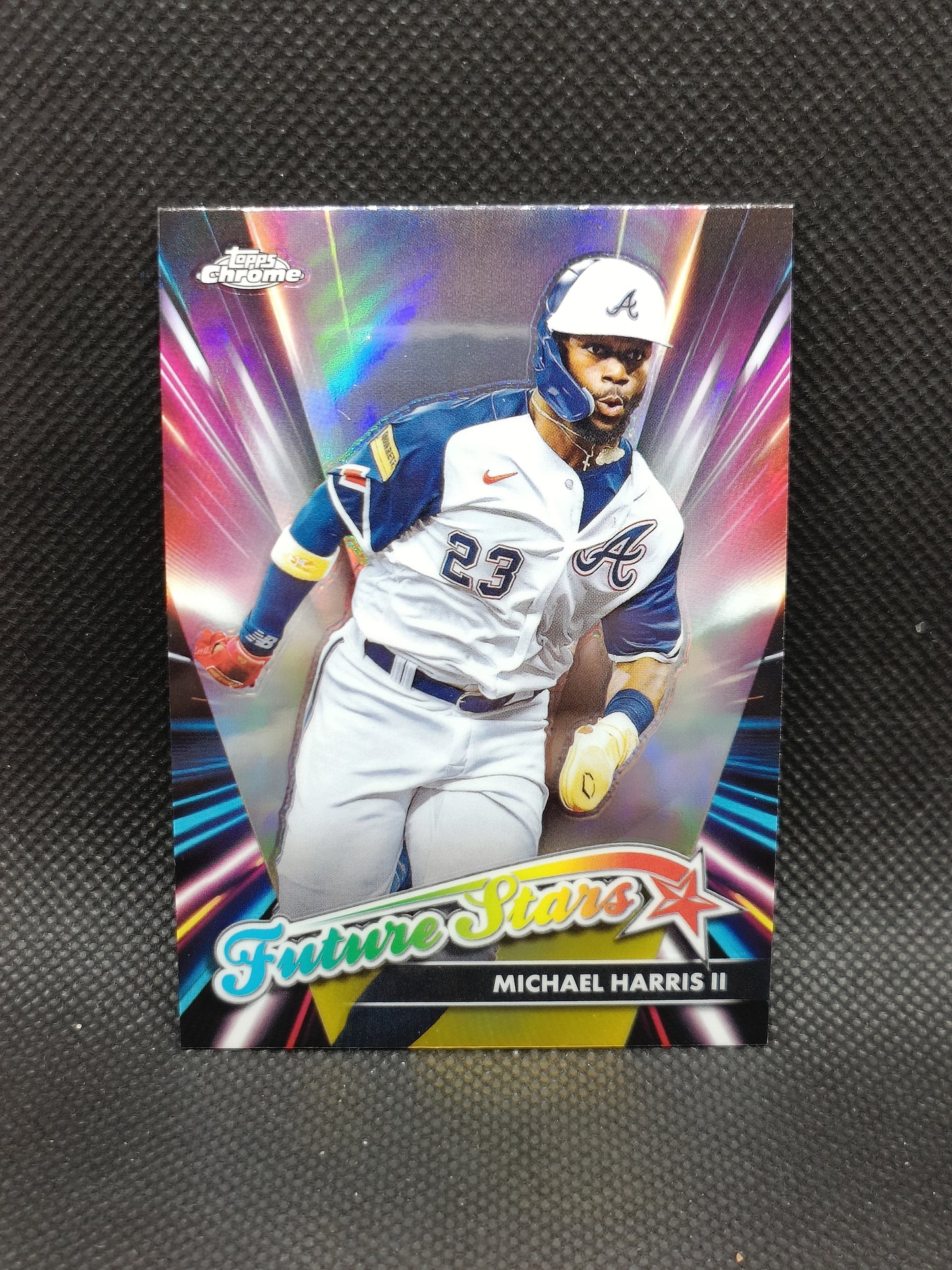 Michael Harris II - 2024 Topps Chrome Future Stars Insert - Atlanta Braves