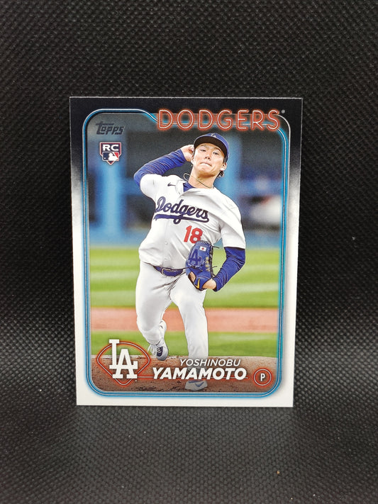 Yoshinobu Yamamoto - 2024 Topps Series 2 Rookie - LA Dodgers