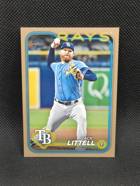 Zack Littell - 2024 Topps Update Series Gold /2024 - Tampa Bay Rays