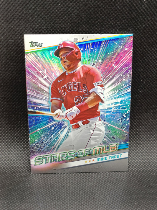 Mike Trout - 2024 Topps Series One Stars Of MLB - LA Angels
