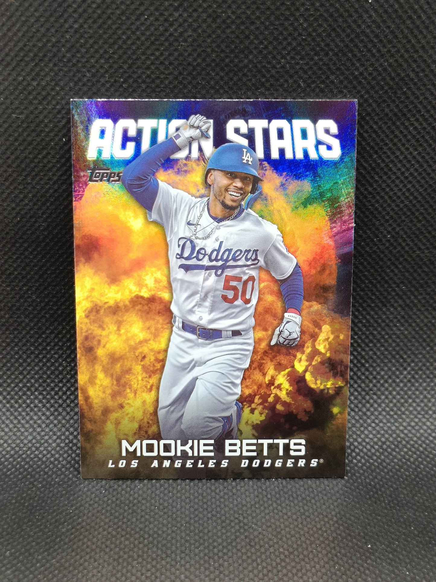 Mookie Betts - 2023 Topps Update Series Action Stars Insert - LA Dodgers